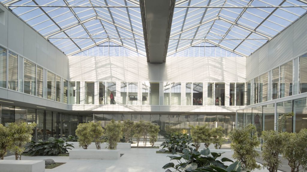 Reconstruction du collège Descartes et la construction d&rsquo;un gymnase à Antony (92)