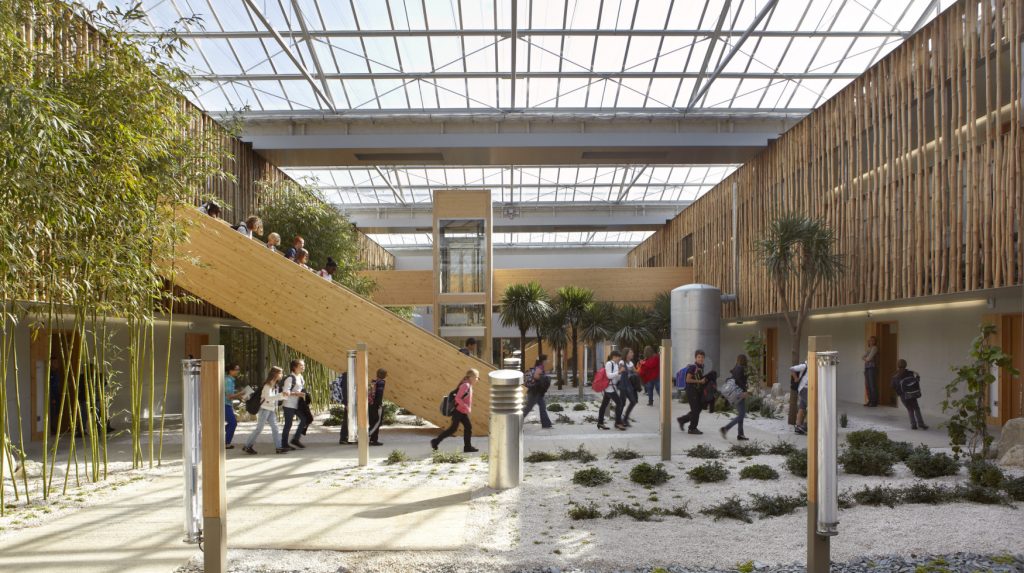 Reconstruction du collège Pierre-Gilles de Gennes à Frignicourt (51)