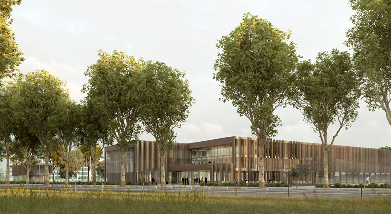 Restructuration et aménagement total du complexe sportif Le Gallo à Boulogne Billancourt (92)