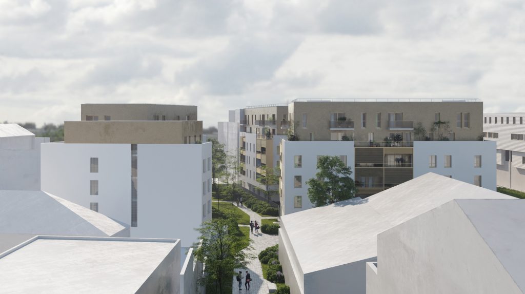 Construction de logements sociaux et d&rsquo;une résidence sénior sur l&rsquo;ilot Lauriau à Montreuil (93)