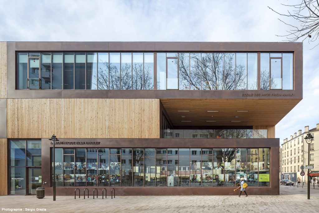 Construction d&rsquo;une médiathèque intercommunale à l&rsquo;Ile Saint Denis (93)