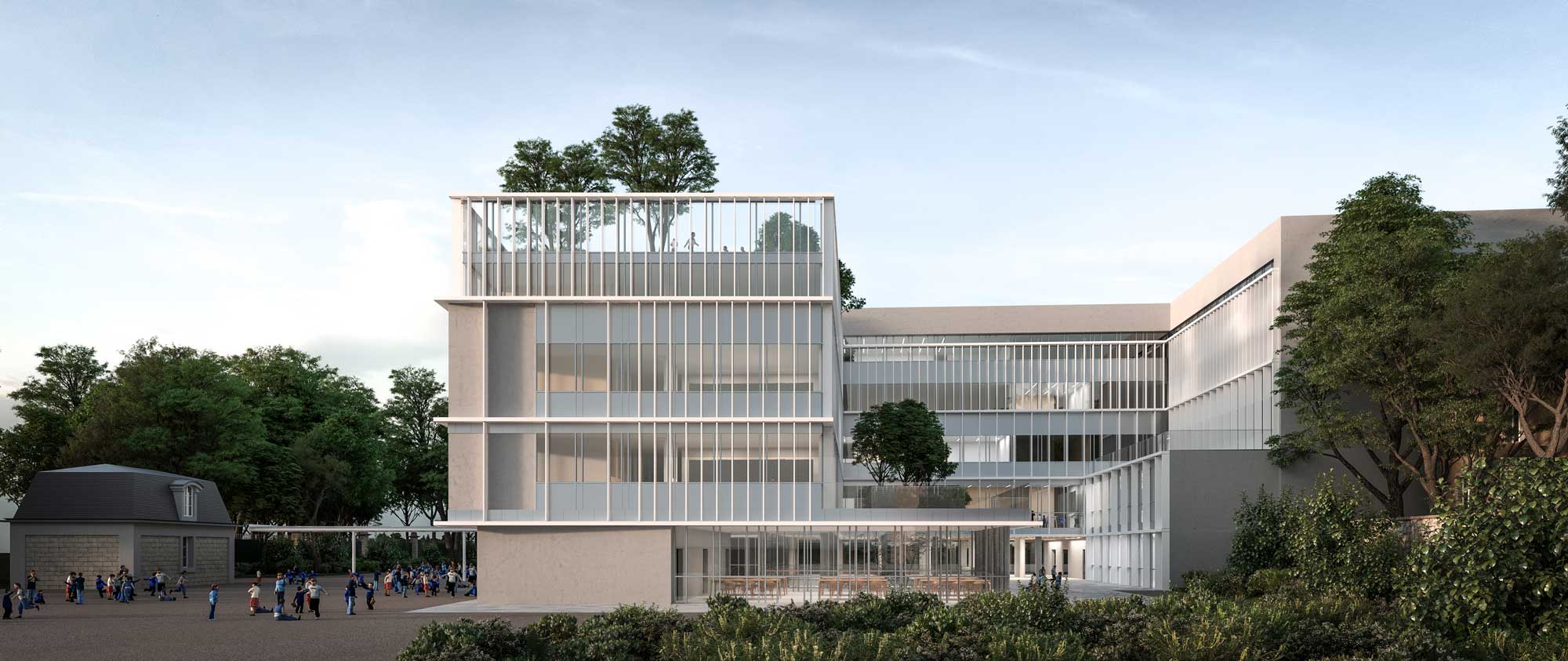 Institution Saint Dominique Boulevard D'argenson Neuilly-sur-seine